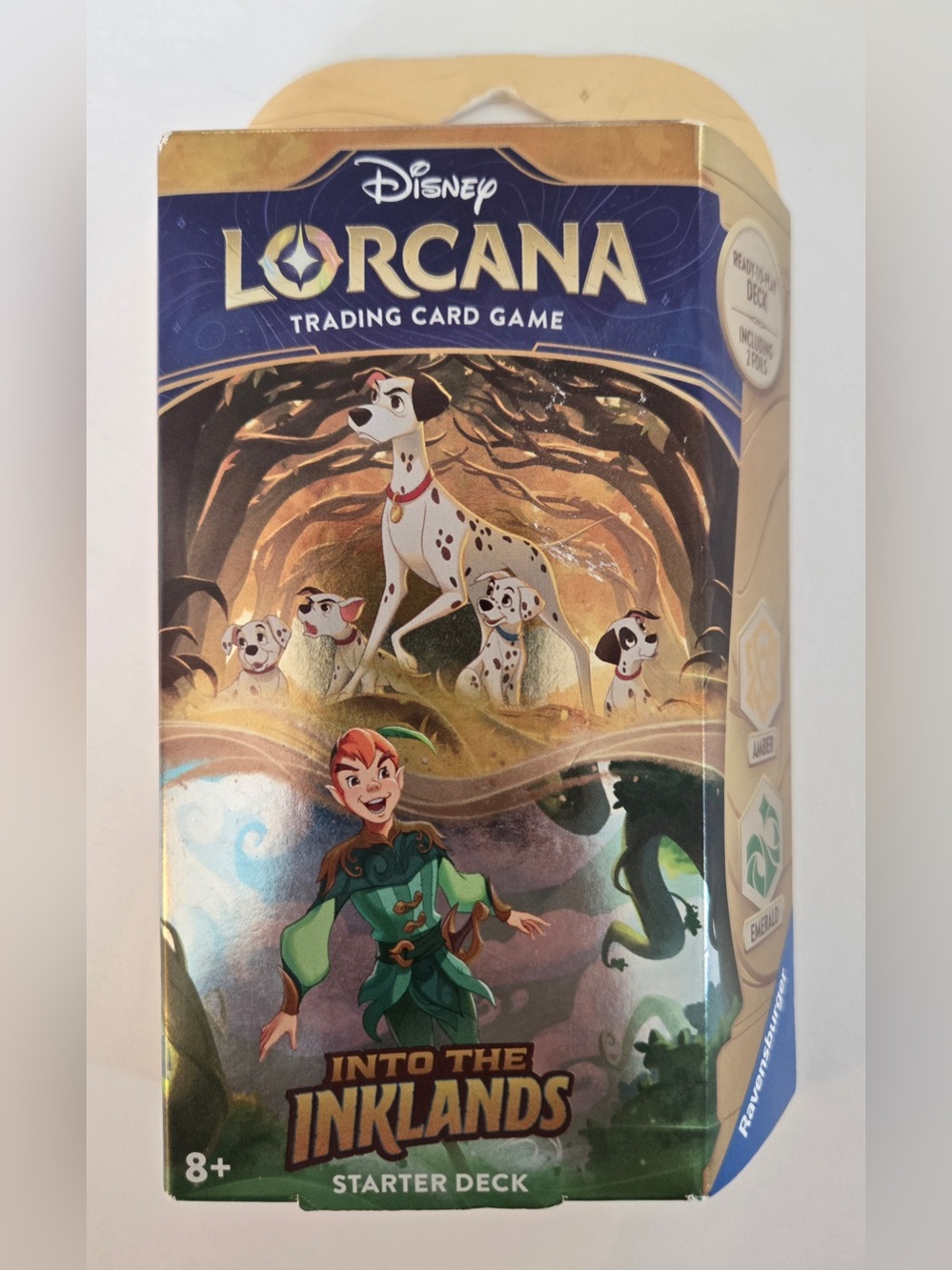 Lorcana Into the Inklands Deck - Gold & Blue